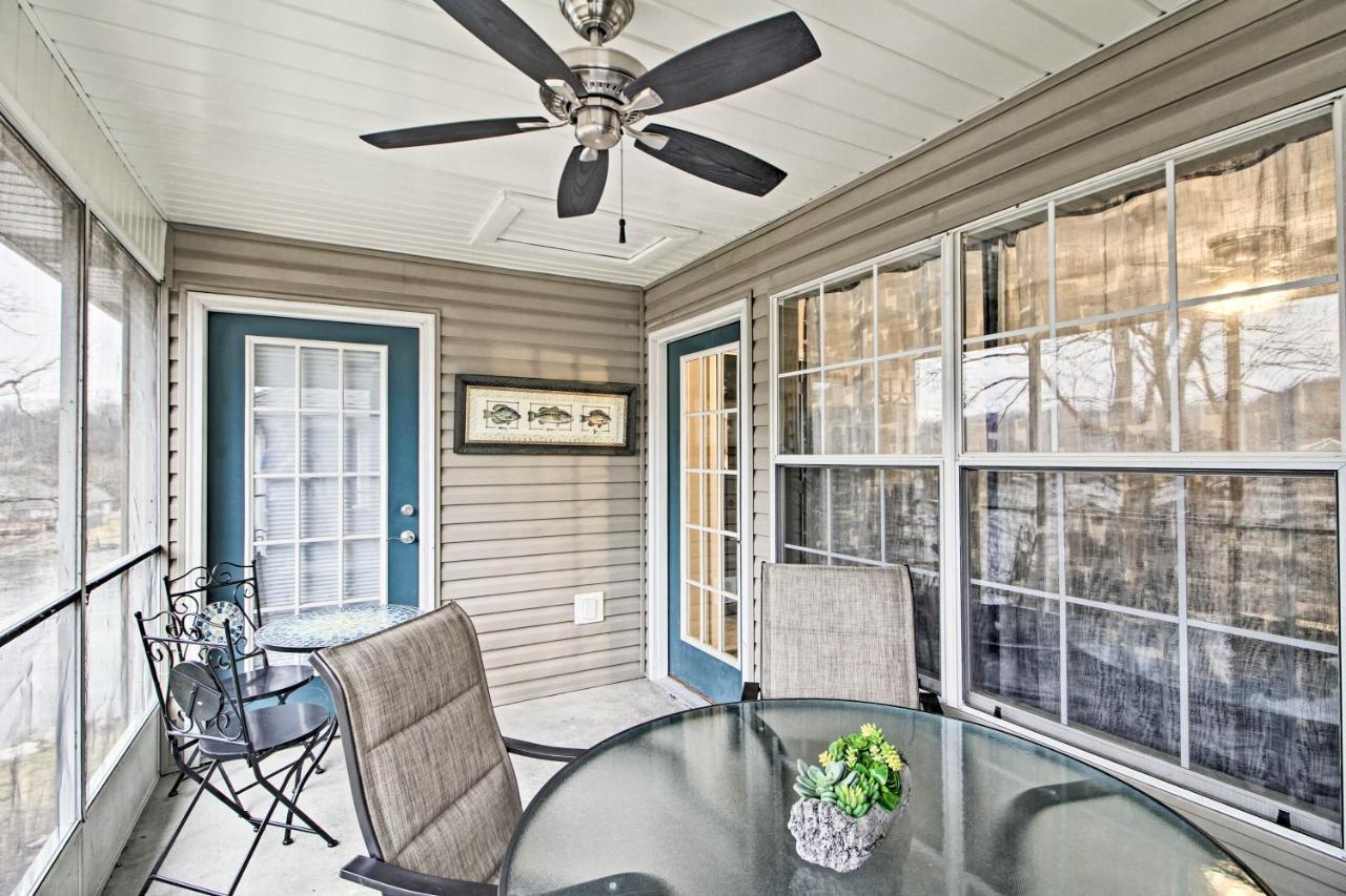 Updated Lake Taneycomo Condo With Screened Porch! Брэнсон Экстерьер фото